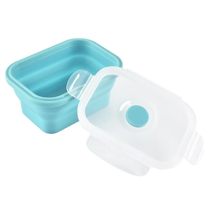 1 foldable lunch box food containers