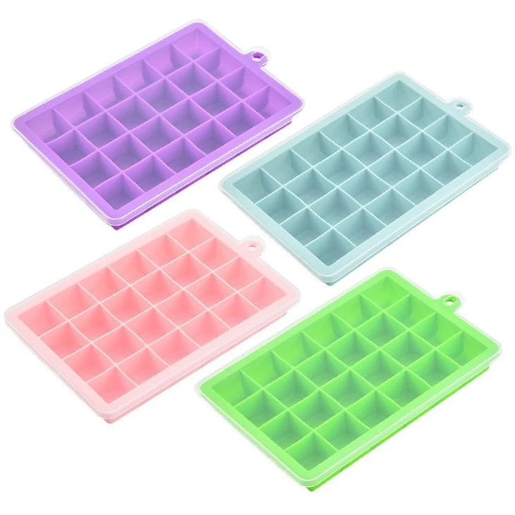 Rectangle Silicone Ice Cube Tray
