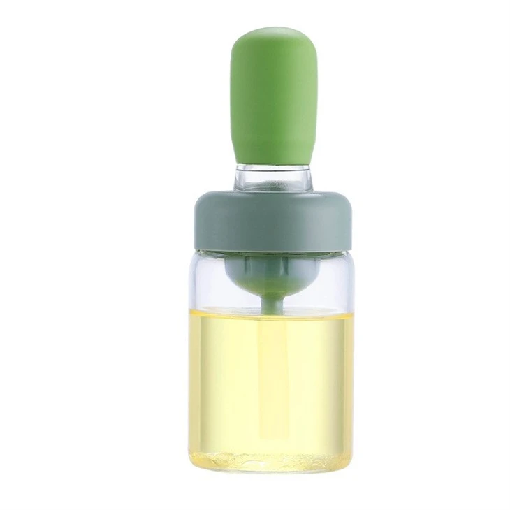silicone brush green