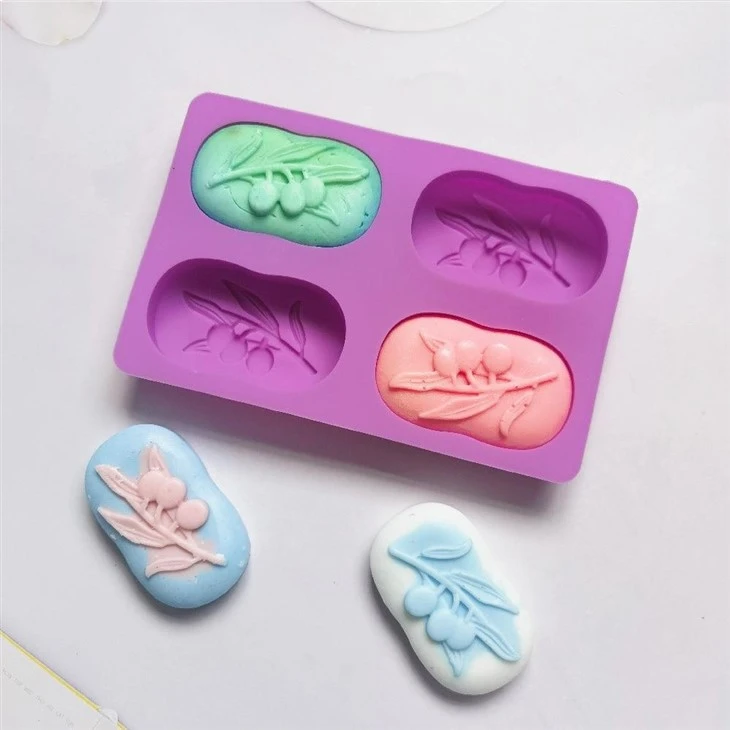 Flexible Oval Shape Silicone Soap Molds best